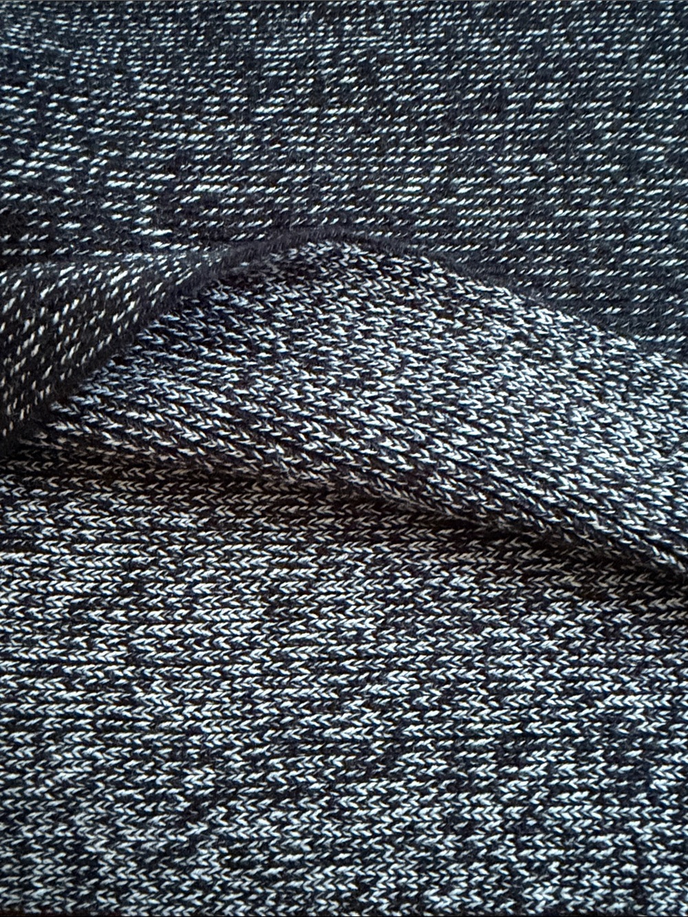 Calvin Klein Black & White Marled Fringe Scarf - Picture 8 of 9